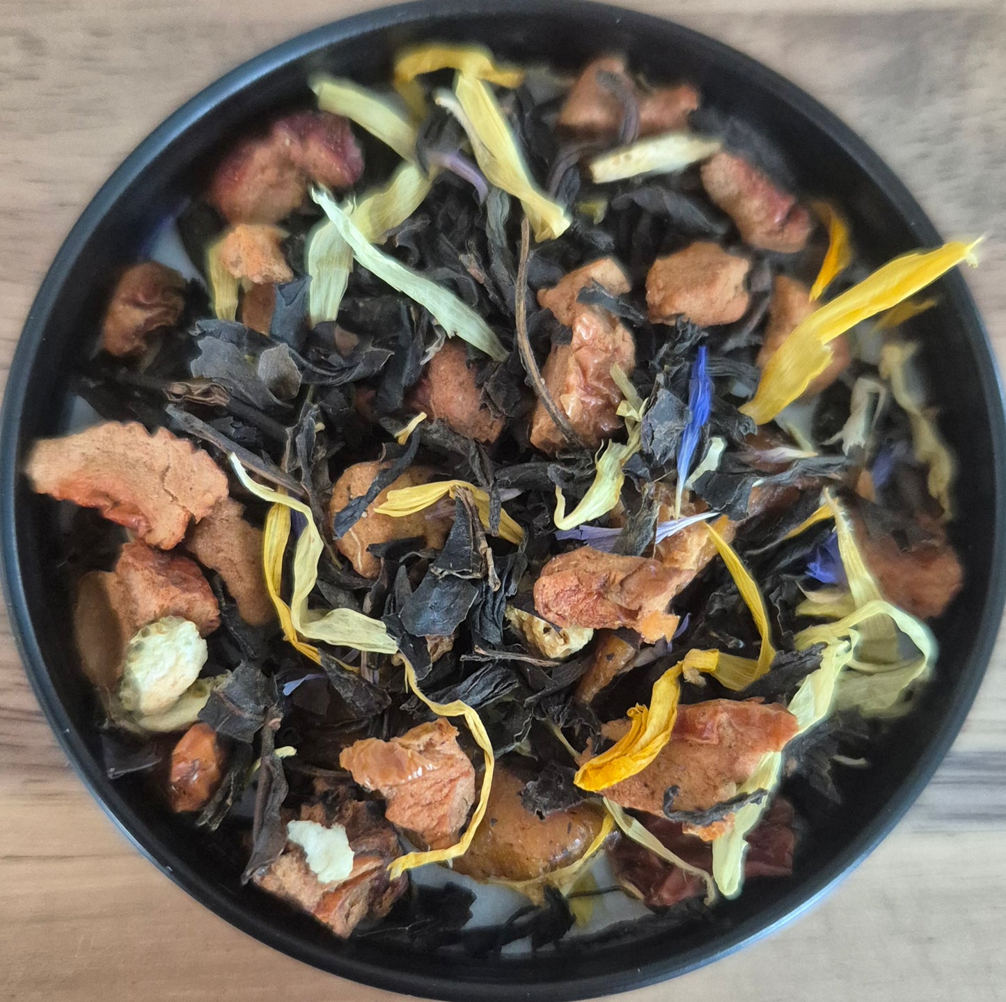 Thé noir mangue orange bio