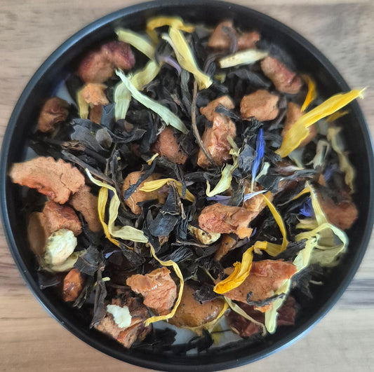 Thé noir mangue orange bio