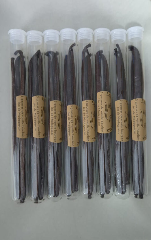 4 gousses de vanille bourbon Madagascar